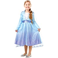 Los mejores  - Disney- Elsa Travel Frozen2 Classic - Disfraz de Elsa Travel- Multicolor- S (3-4 años)